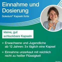 ® forte Kapseln bei Erkältung, Bronchitis & Sinusitis|Soledum Hot