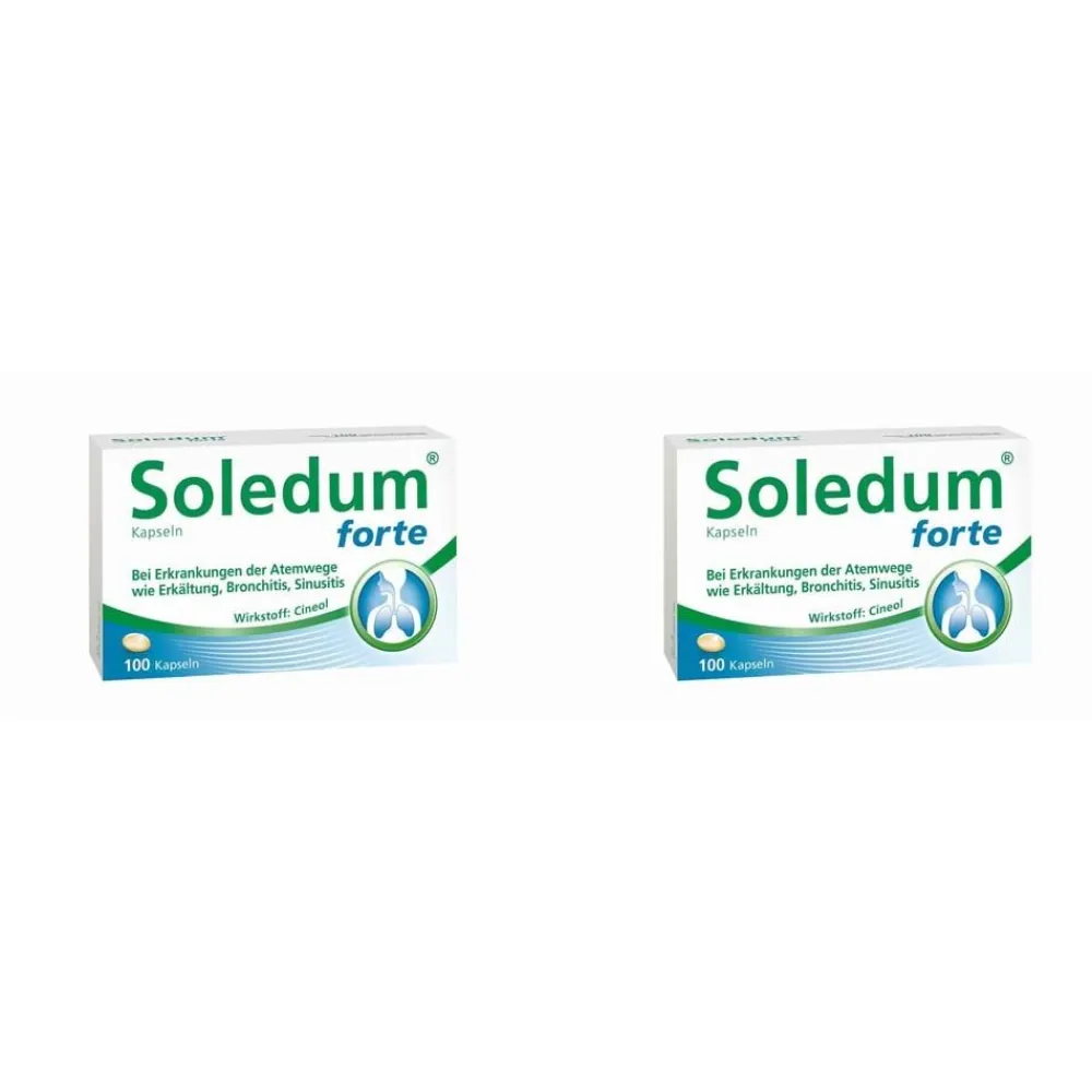 Soledum® forte Kapseln bei Erkältung, Bronchitis & Sinusitis> Clearance