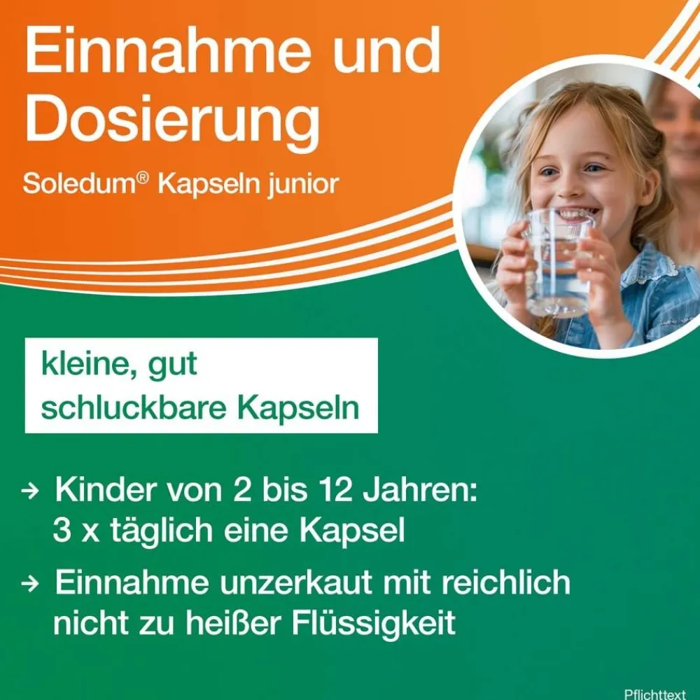 ® Kapseln junior bei Erkältung, Bronchitis & Sinusitis>Soledum Hot