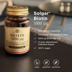 Solgar Biotin 1000 µg Kapseln> Hot