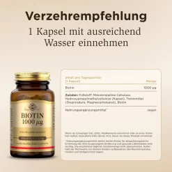 Solgar Biotin 1000 µg Kapseln><noscript><img width=