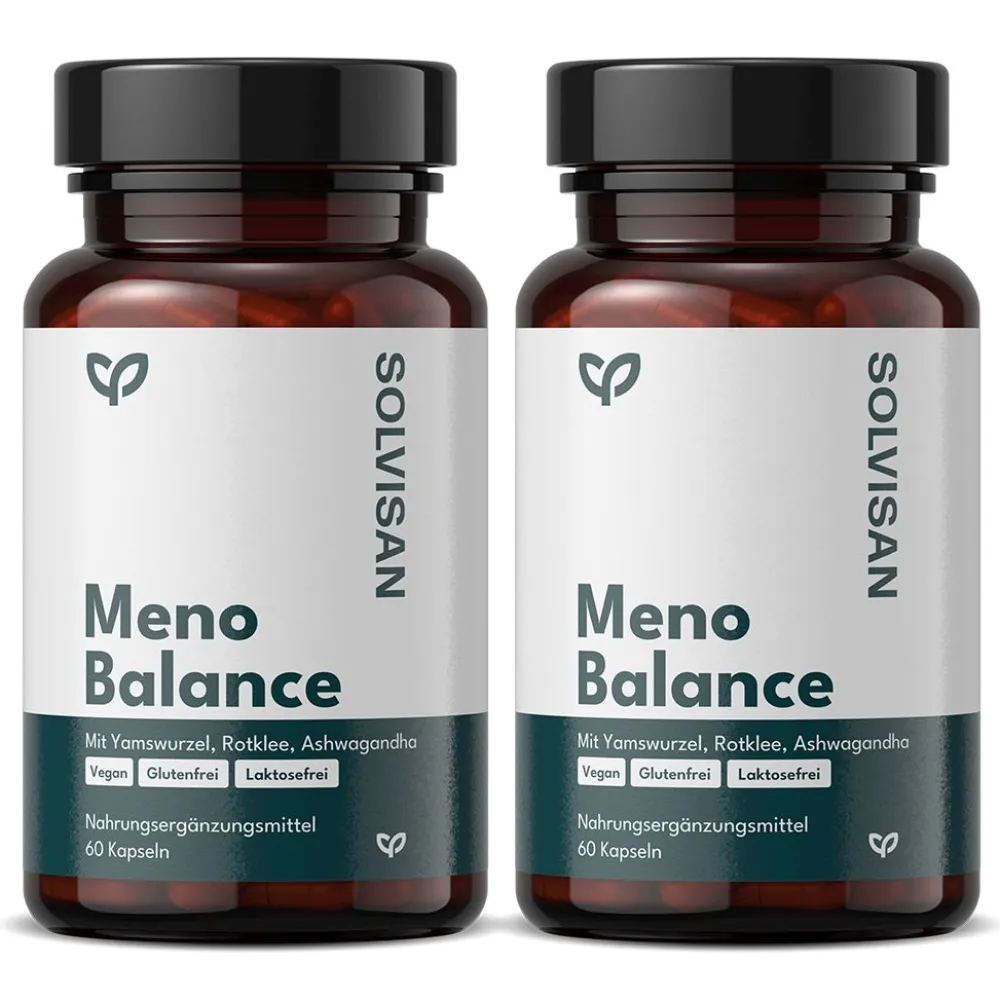 SOLVISAN® Meno Balance Wechseljahre | Rotklee, Mönchspfeffer, Yamswurzel> Best