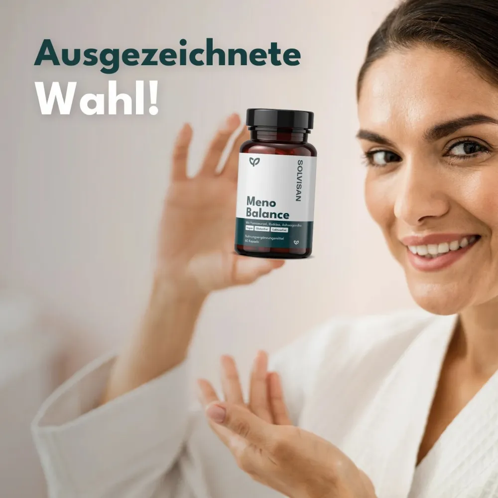 SOLVISAN® Meno Balance Wechseljahre | Rotklee, Mönchspfeffer, Yamswurzel> Best