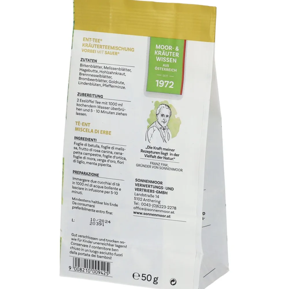 ® VORBEI MIT SAUER® ENT-TEE® Kräutermischung>SonnenMoor New