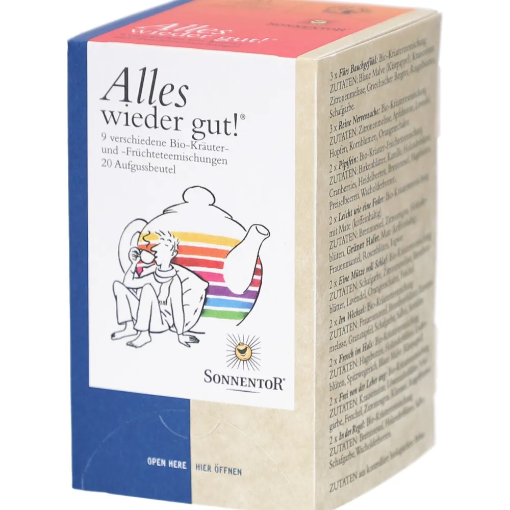 SonnentoR Alles wieder gut! Bio-Tee Probier mal! – 9 Sorten, 30 g> Sale