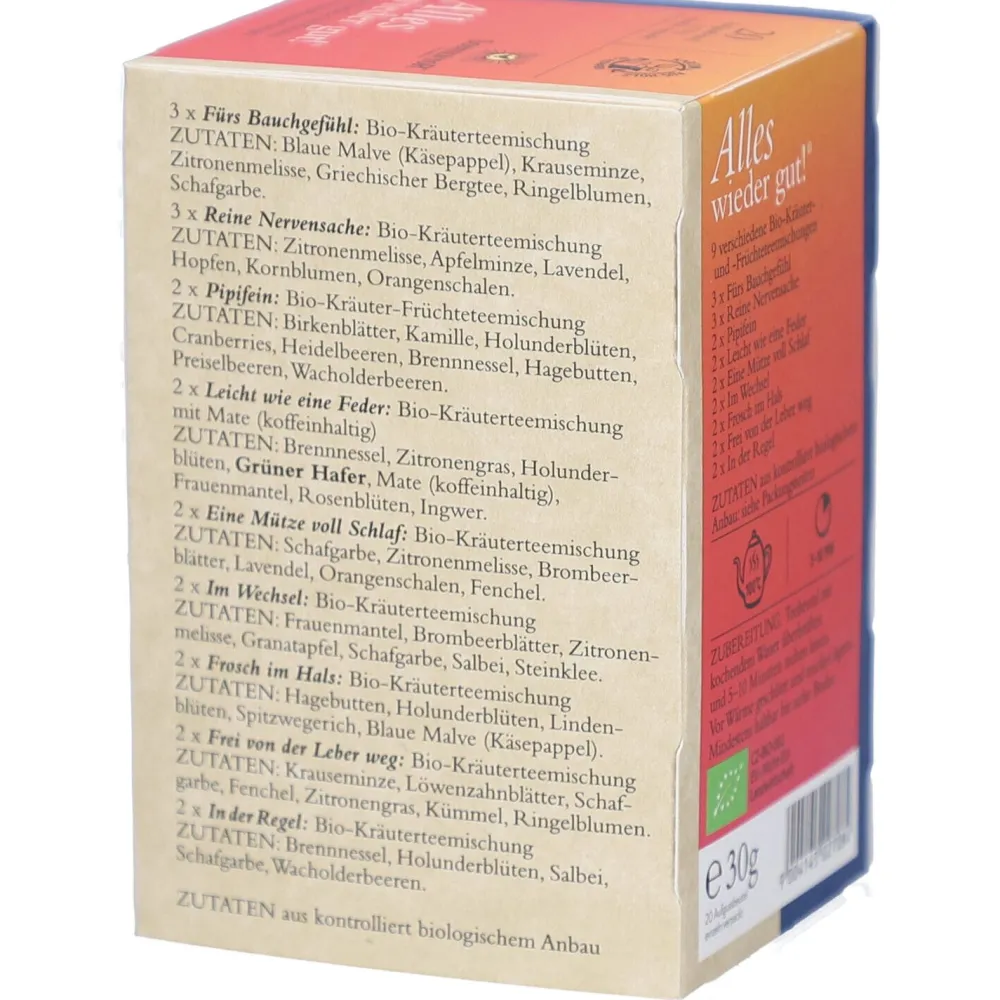 SonnentoR Alles wieder gut! Bio-Tee Probier mal! – 9 Sorten, 30 g> Sale