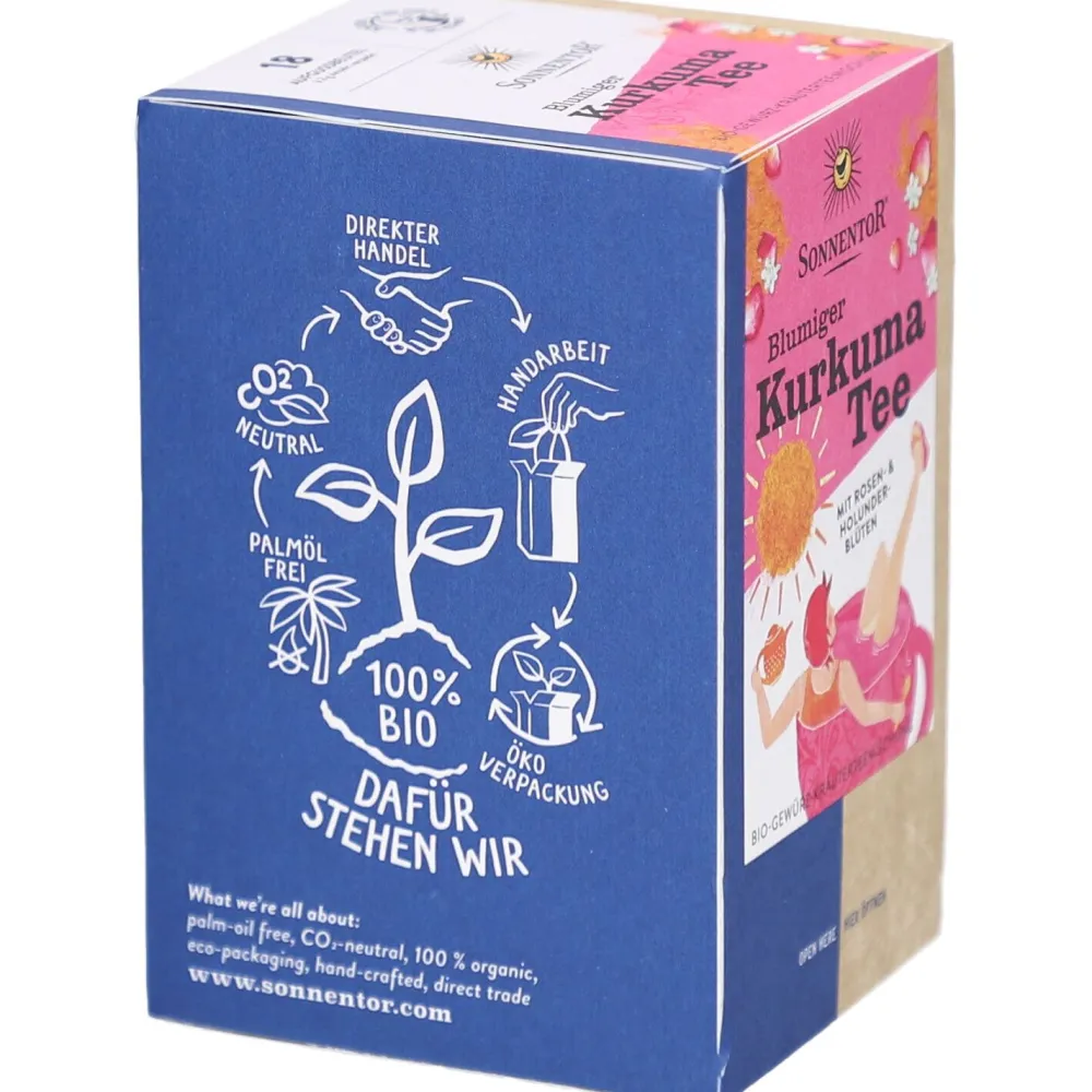 Sonnentor - Blumiger Kurkuma Tee bio| Online