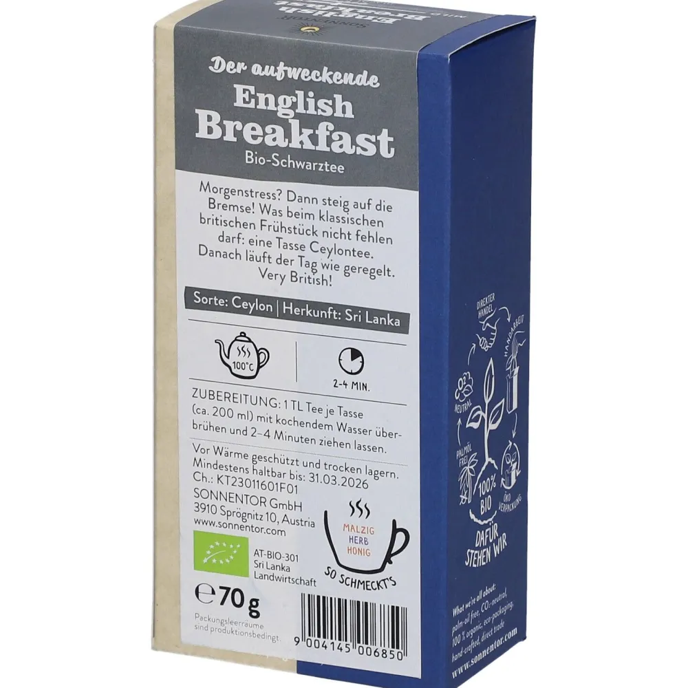 Der aufweckende English Breakfast Tee lose>SonnentoR Clearance