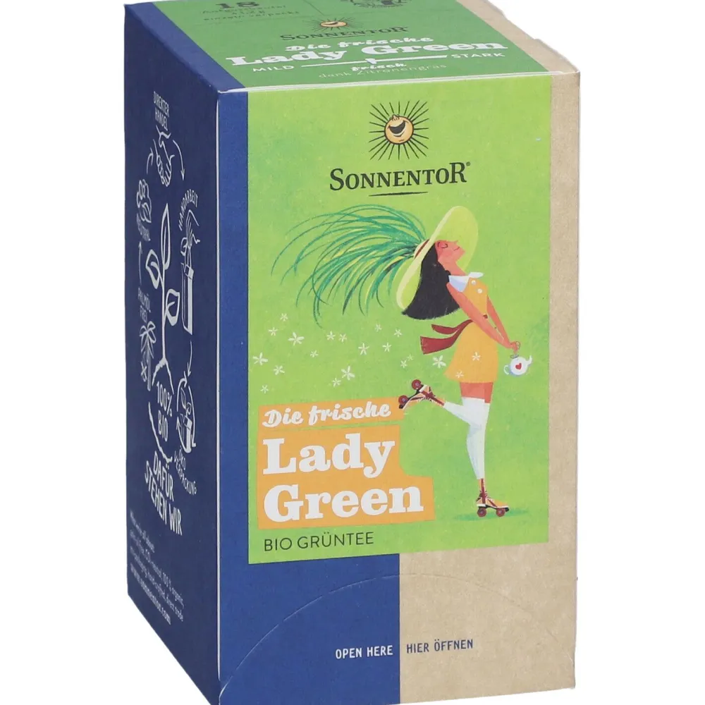 Die frische Lady Green Tee>SonnentoR New