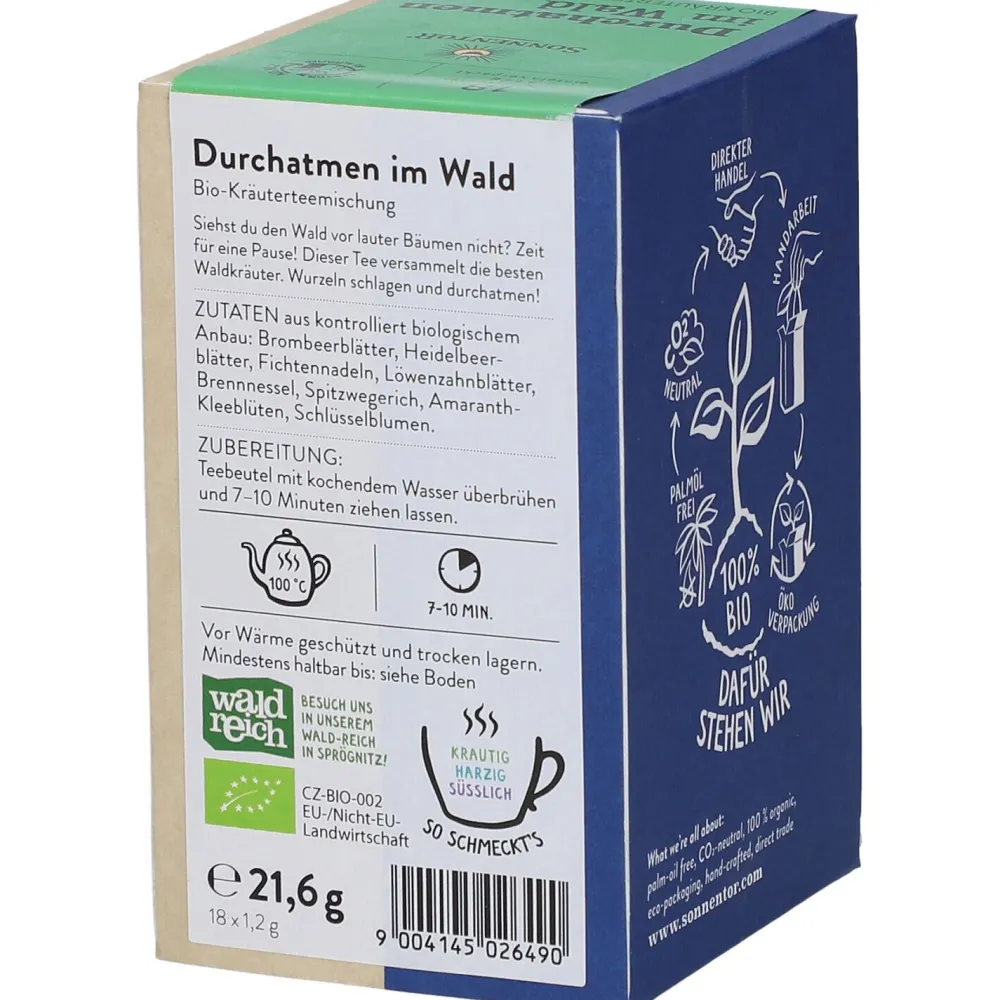 ® Durchatmen im Wald Tee>SonnentoR