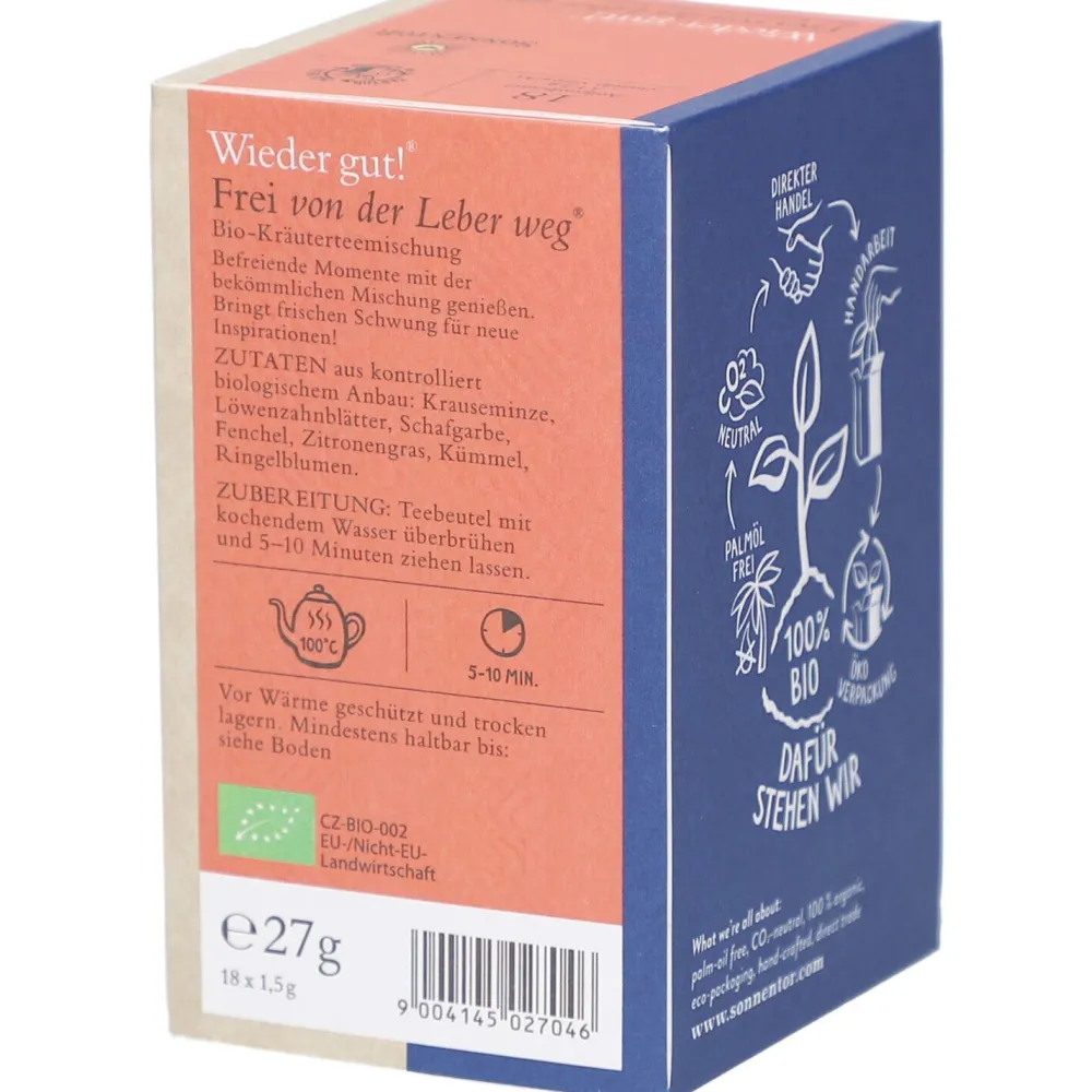 ® Frei von der Leber weg® Tee Wieder gut!®>SonnentoR Discount