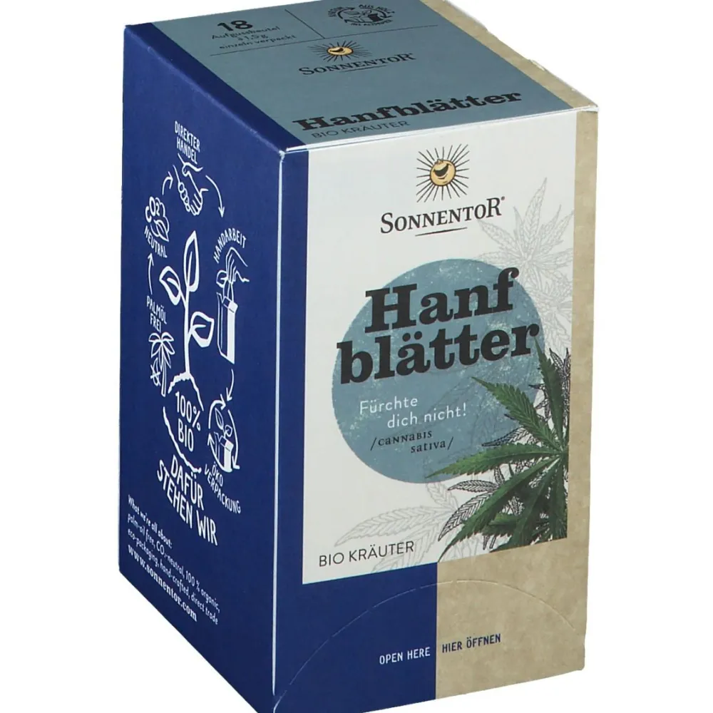 ® Hanfblätter Bio-Kräutertee|SonnentoR New