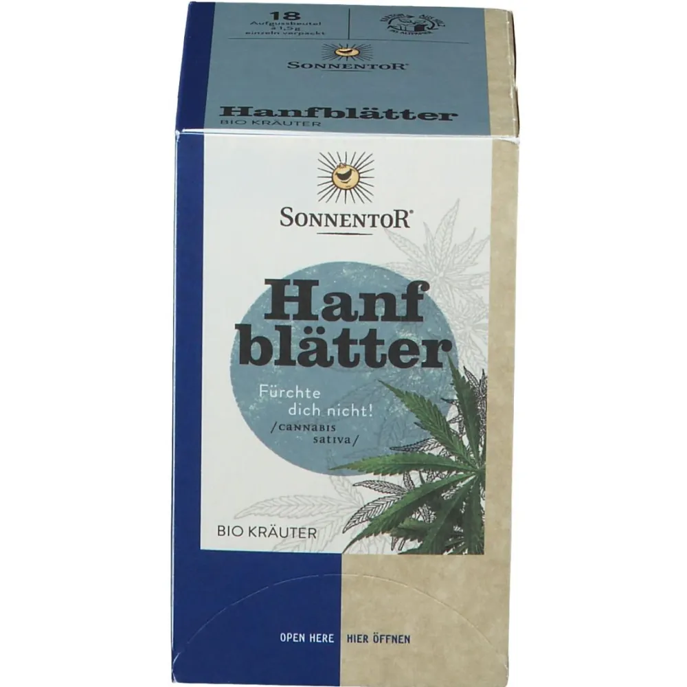 ® Hanfblätter Bio-Kräutertee|SonnentoR New