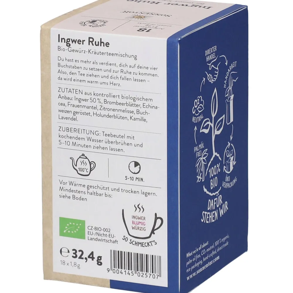 ® Ingwer Ruhe Tee>SonnentoR Clearance