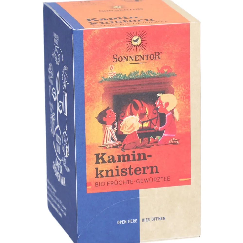 ® Kaminknistern Früchtetee bio>SonnentoR