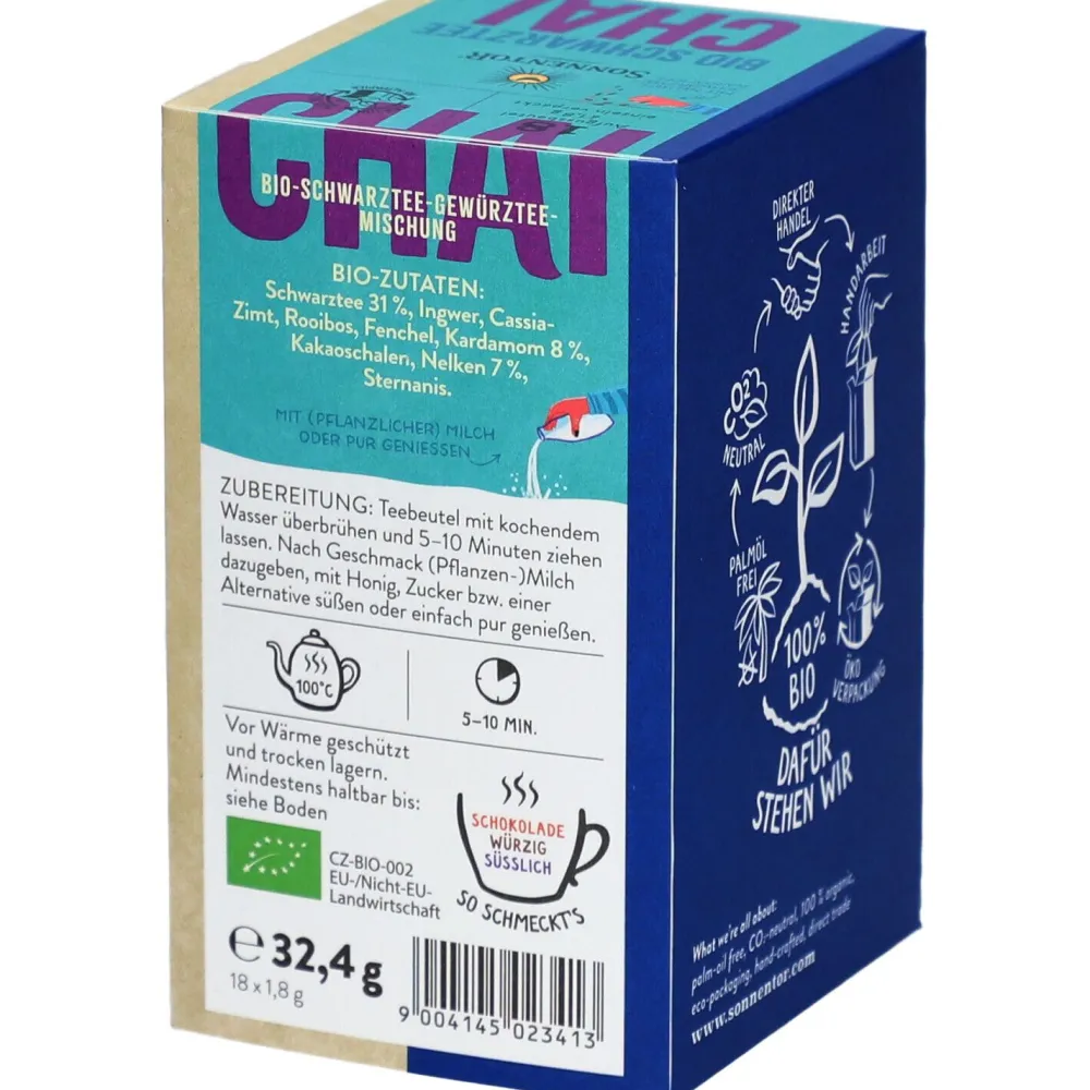 ® Schwarztee Chai|SonnentoR Outlet