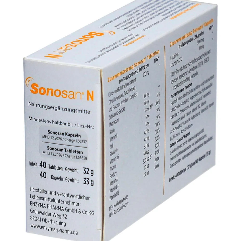 Sonosan® Tabletten/Kapseln>