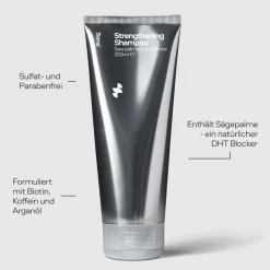 Sons DHT-Blocker Shampoo gegen Haarausfall mit Sägepalme, Parabenfrei, 200ml| Hot