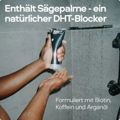 Sons DHT-Blocker Shampoo gegen Haarausfall mit Sägepalme, Parabenfrei, 200ml| Hot