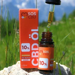 ®- CBD Öl 10% - 300 Vollspektrum Tropfen - Hanföl-Aroma Premium><noscript><img width=