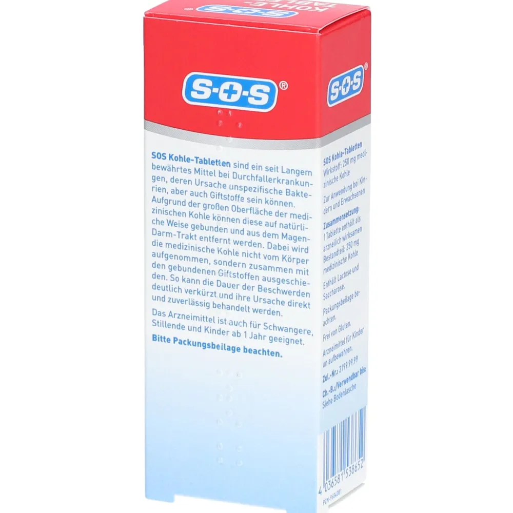 SOS Kohle-Tabletten| Clearance