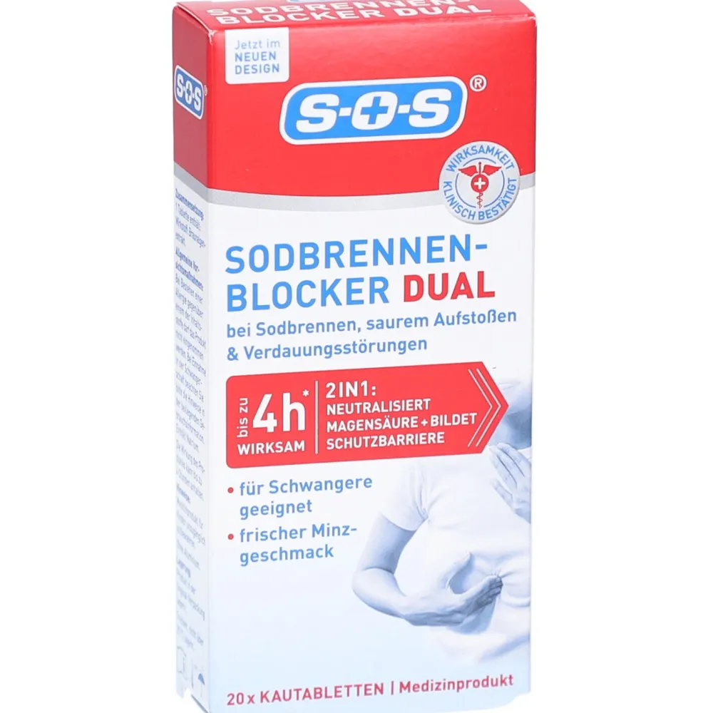 Sodbrennen-Blocker Dual>SOS Best