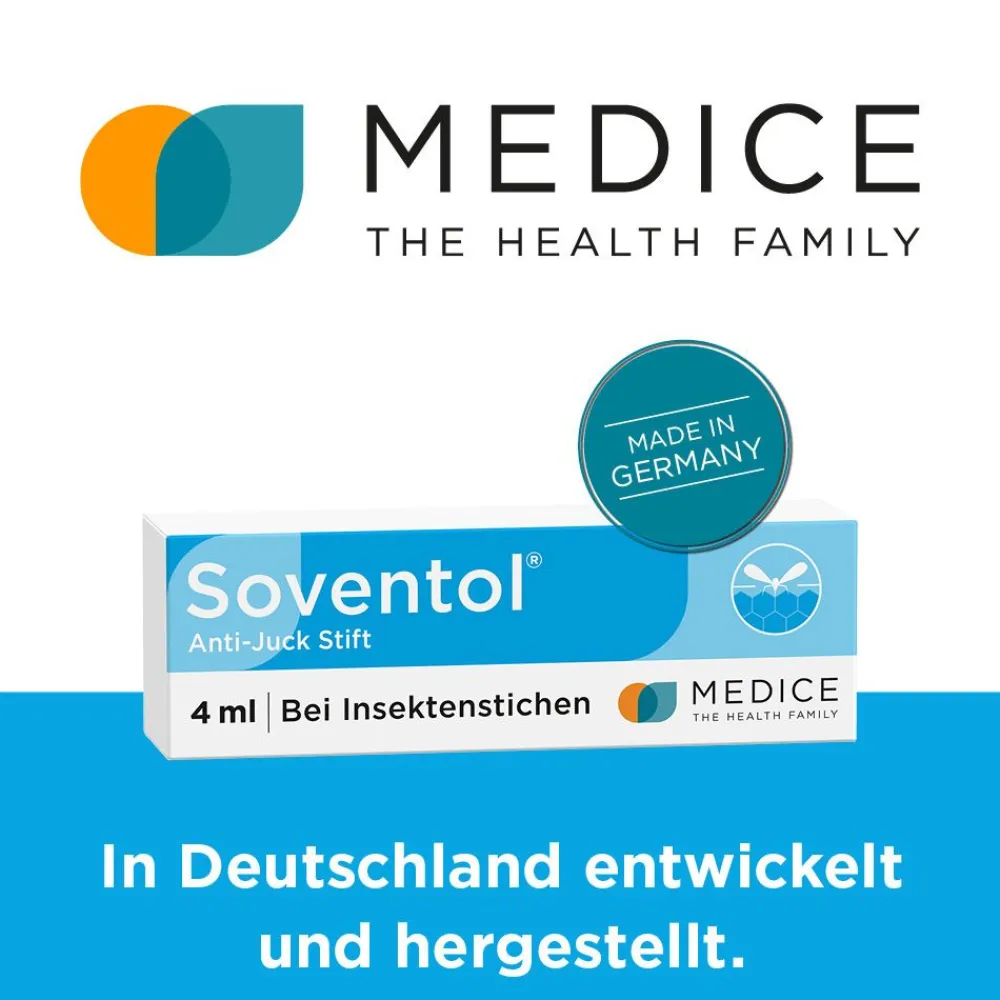 Anti-Juck Stift bei Insektenstichen|Soventol Clearance