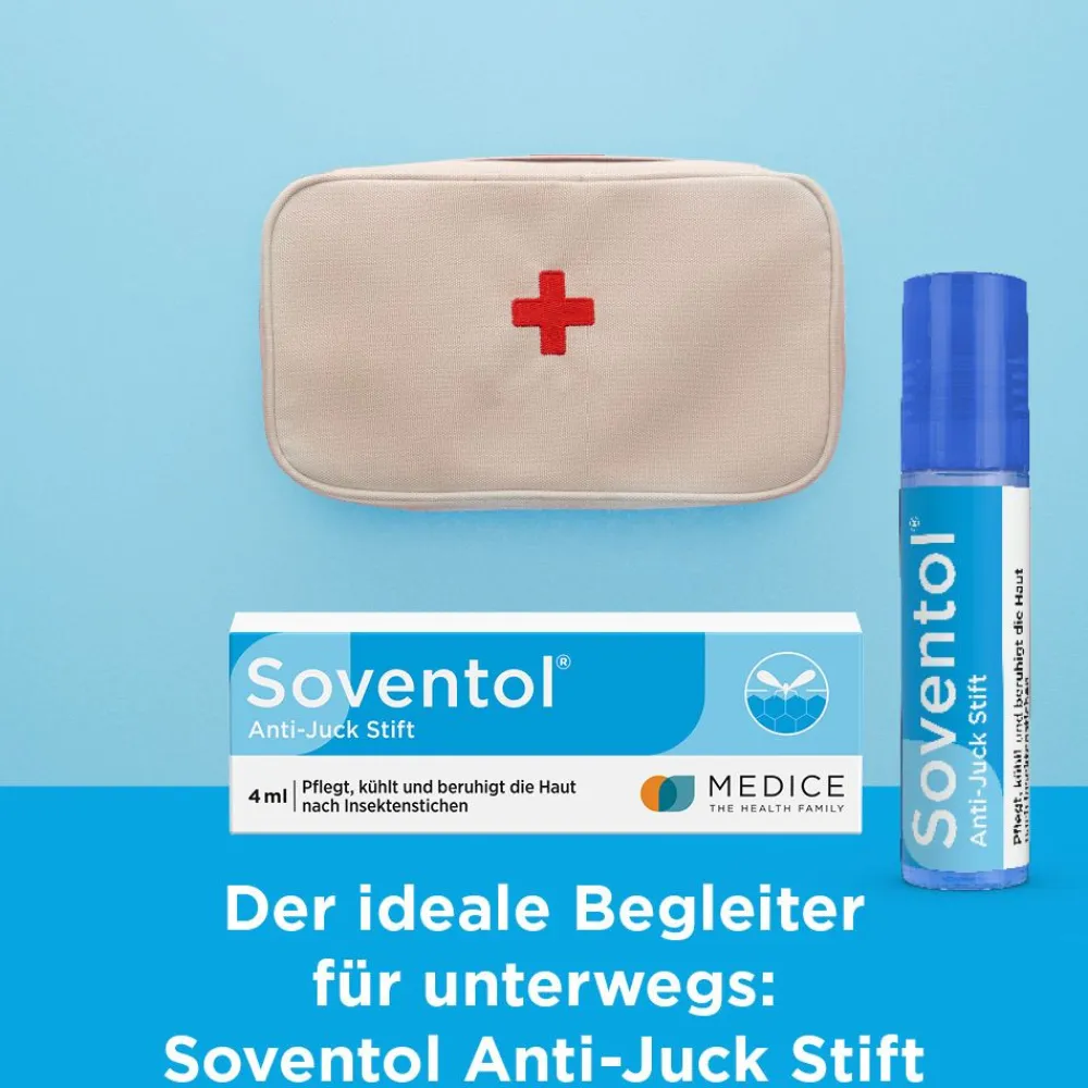 Anti-Juck Stift bei Insektenstichen|Soventol Clearance
