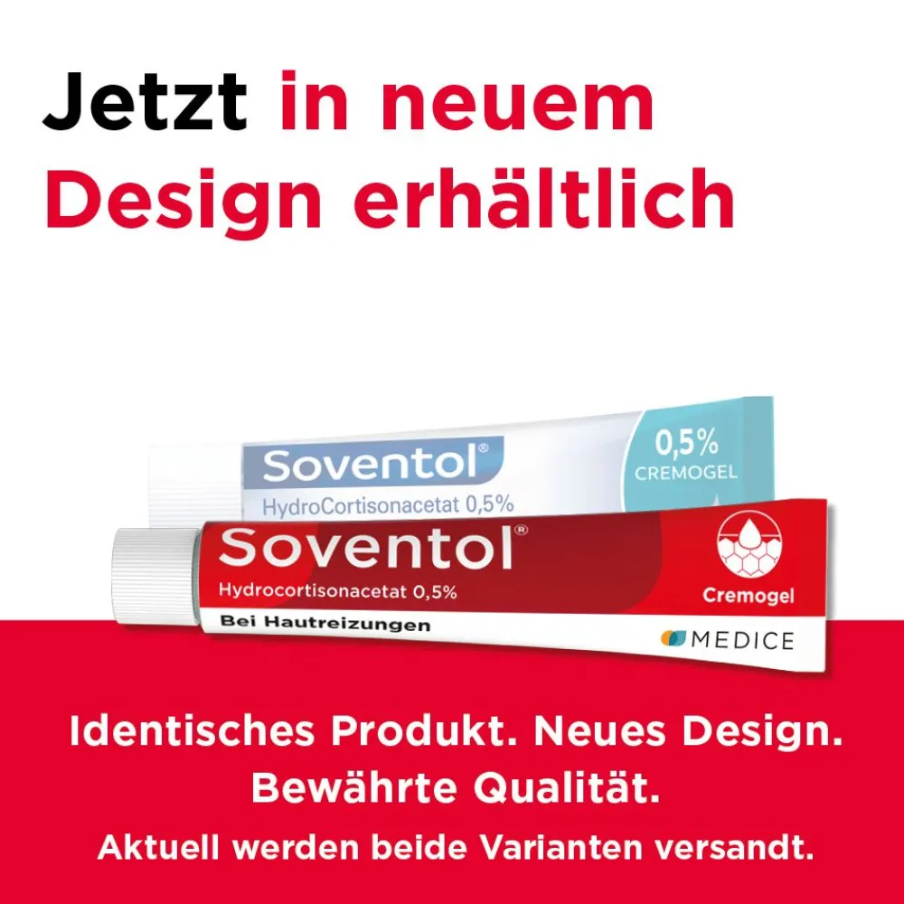 HydroCortisonACETAT 0,5% Hautentzündungen>Soventol Clearance
