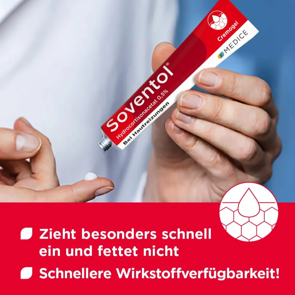 HydroCortisonACETAT 0,5% Hautentzündungen>Soventol Clearance