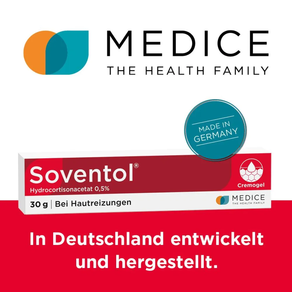 HydroCortisonACETAT 0,5% Hautentzündungen>Soventol Clearance
