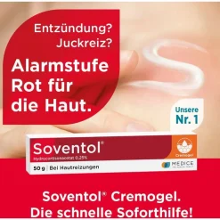 HydroCortisonACETAT 0,25% Hautentzündungen|Soventol Online