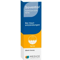 HydroCort 0,5% Spray bei Hautentzündungen|Soventol