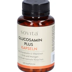 sovita Glucosamin Plus Kapseln – mit Chondroitin, Vitaminen, Zink & Mangan| Best