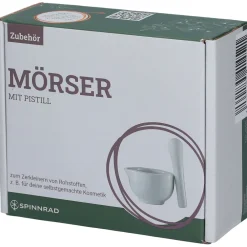® Mörser Porzellan Weiss 6,8 cm Ø. mit Pistill><noscript><img width=
