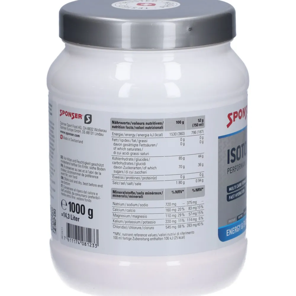 ® ISOTONIC, Blutorange|Sponser Best