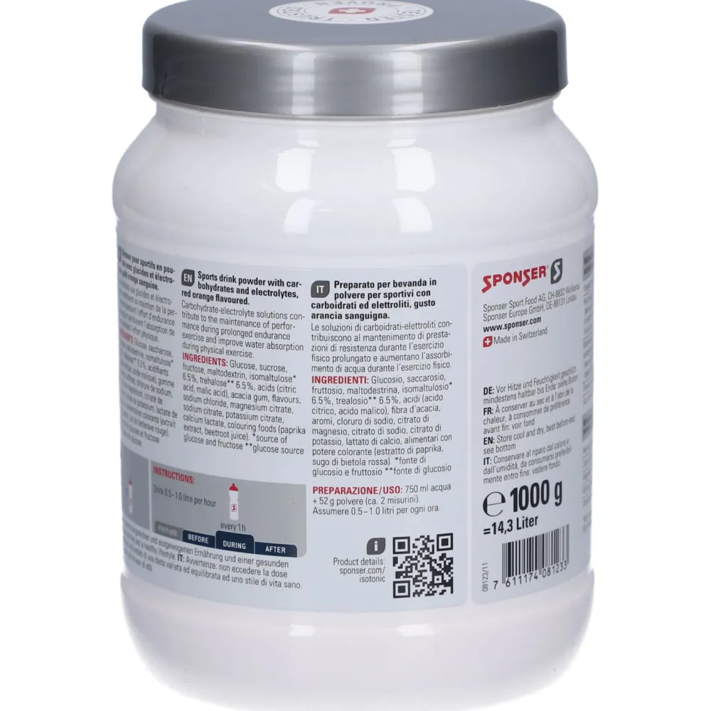 ® ISOTONIC, Blutorange|Sponser Best
