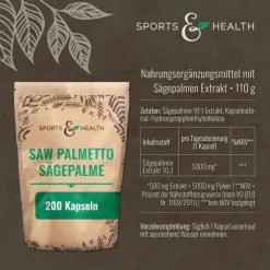 Sports & Health Saw Palmetto Sägepalme Kapseln> Clearance