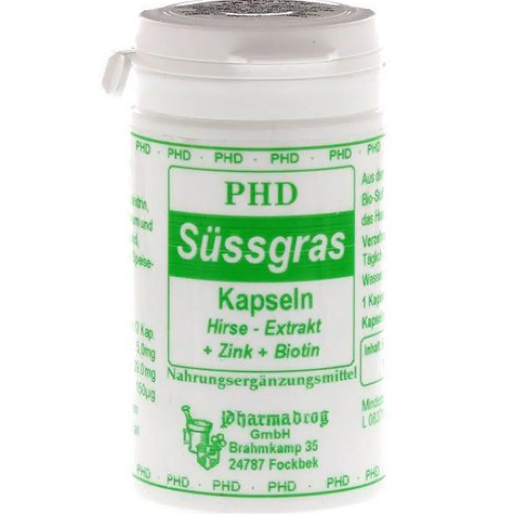 Süssgras Kapseln>PHD Clearance