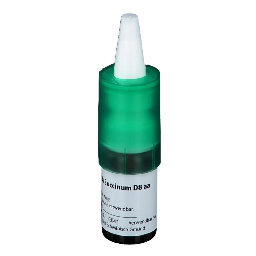 STANNUM D 8 SUCCINUM D 8 aa|WELEDA Augentropfen New