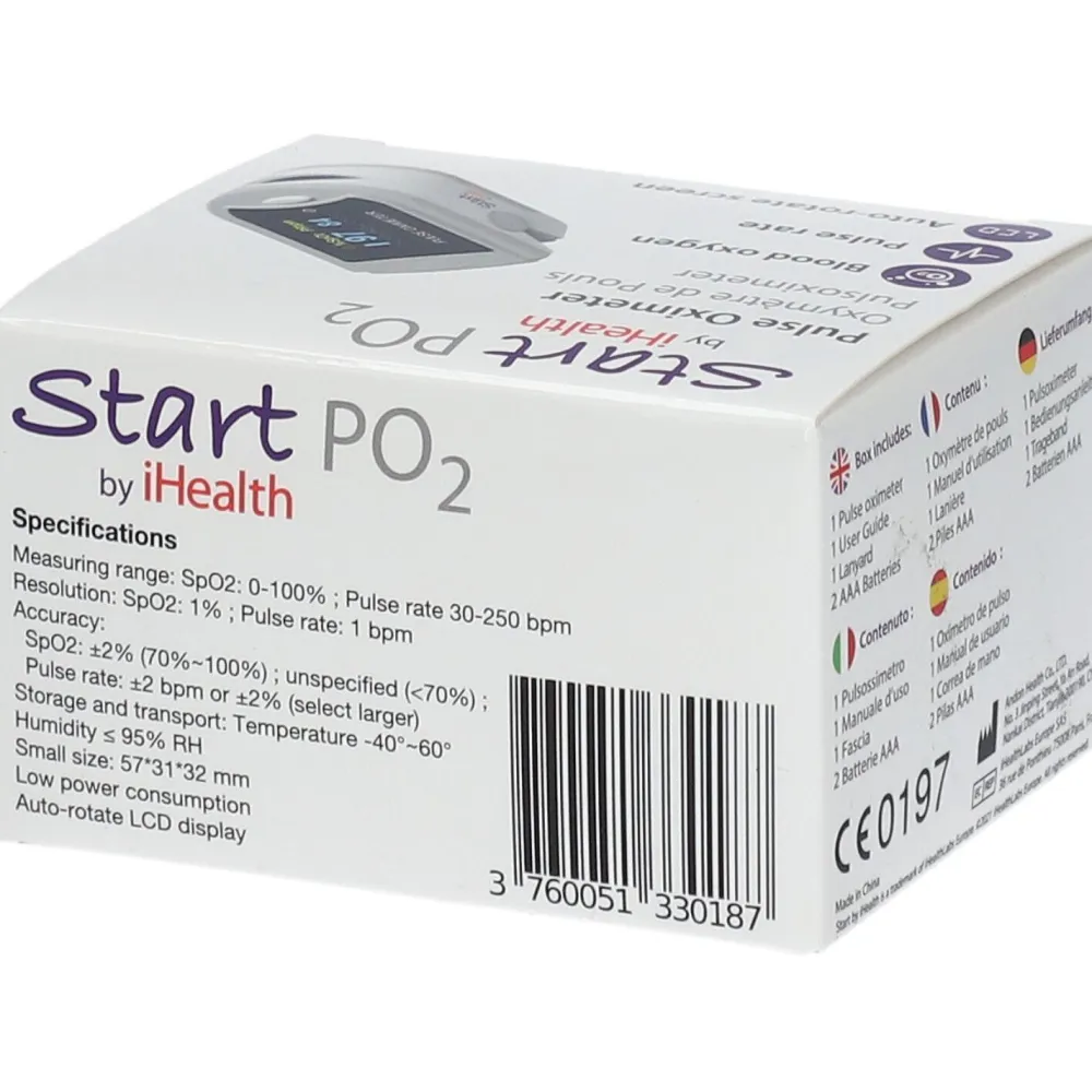 Start PO2 by iHealth Pulsoximeter> Sale