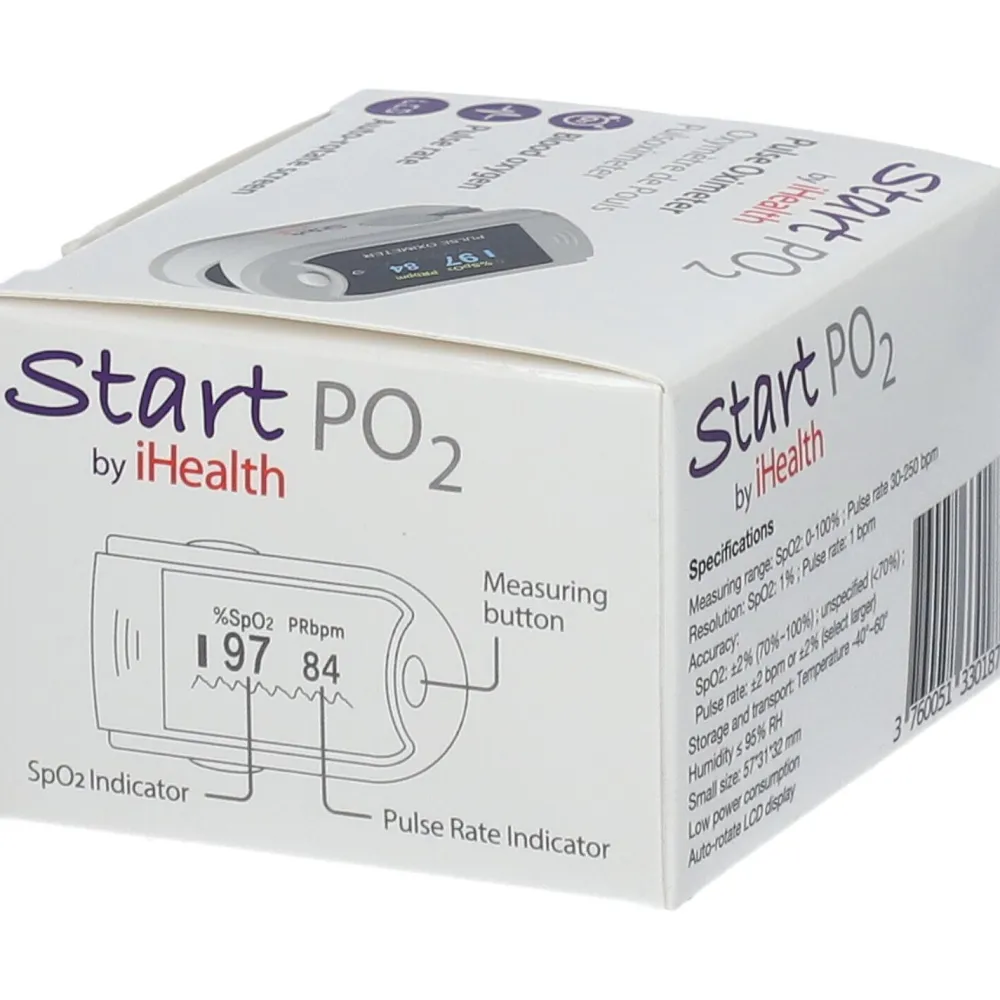 Start PO2 by iHealth Pulsoximeter> Sale