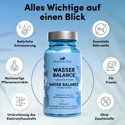 Wasser Balance, natürlicher Entwässerungs-Komplex>STEIGER NATURALS Clearance