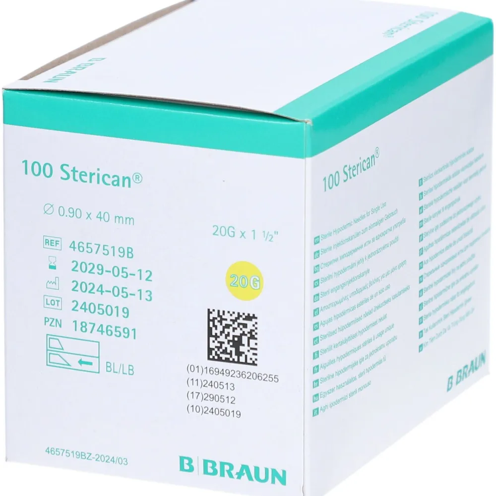 Sterican® Einmalkanüle 20 G 40 mm|B-BRAUN Best