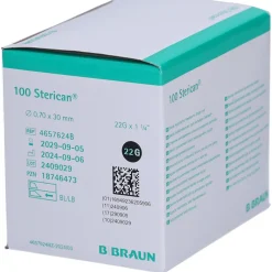 STERICAN Einmalkanüle 22 G 30 mm|B-BRAUN Discount