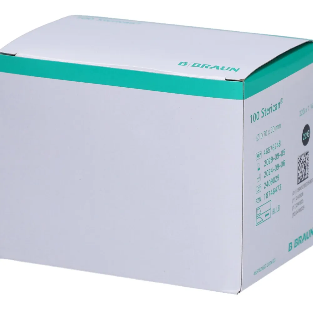 STERICAN Einmalkanüle 22 G 30 mm|B-BRAUN Discount