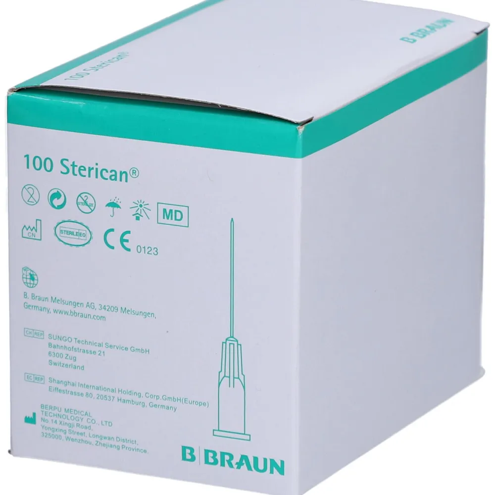 STERICAN Einmalkanüle 22 G 30 mm|B-BRAUN Discount