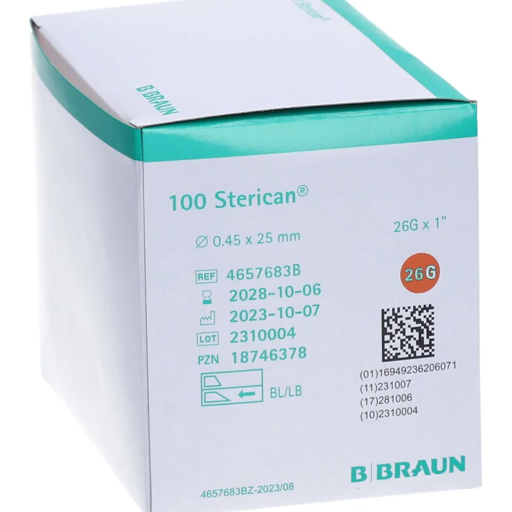 Sterican® Einmalkanüle 26 G, 25 mm>B-BRAUN Best