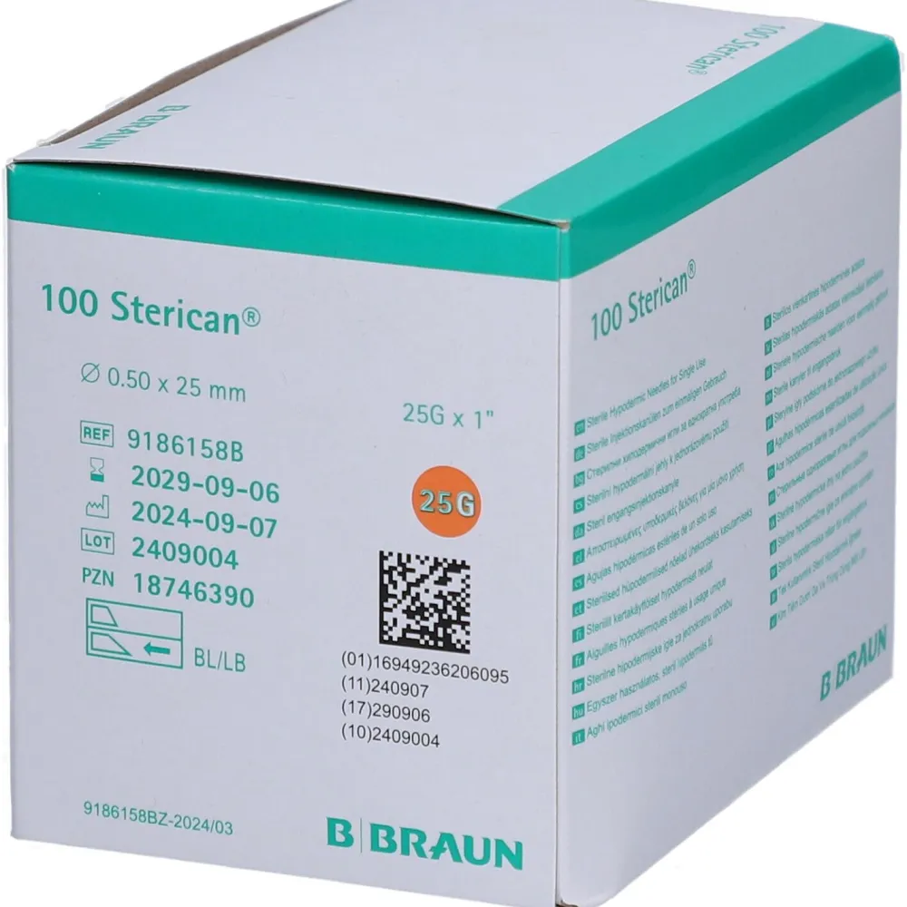 Sterican® Einmalkanüle 25 G, 25 mm| Best