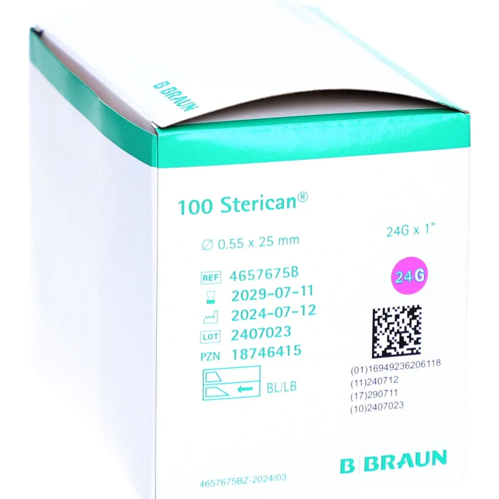 Sterican® Einmalkanüle 24 G 25mm| New